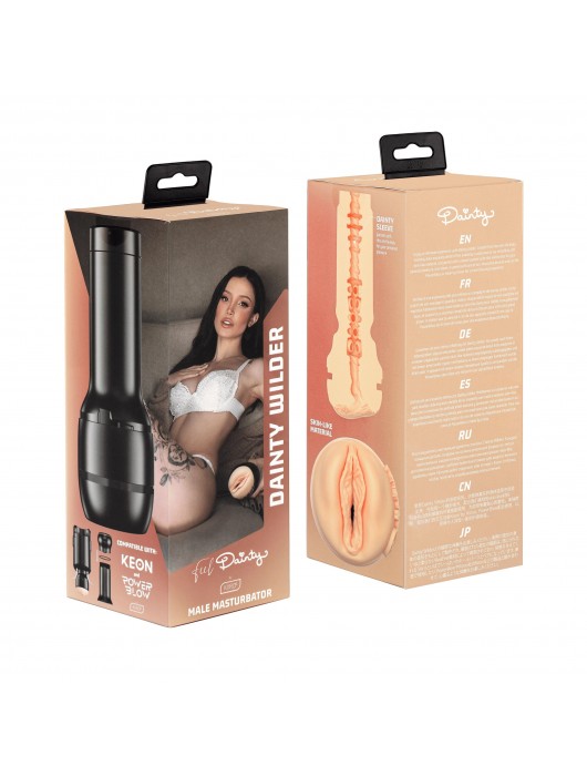 Мастурбатор-вагина FeelDainty Stroker - Kiiroo - в Нижнем Тагиле купить с доставкой