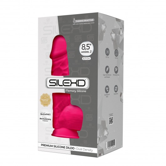 Розовый фаллоимитатор Model 3 - 21,7 см. - Adrien Lastic