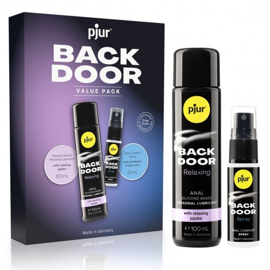 Набор для анального секса pjur Back Door Value Pack - Pjur - купить с доставкой в Нижнем Тагиле