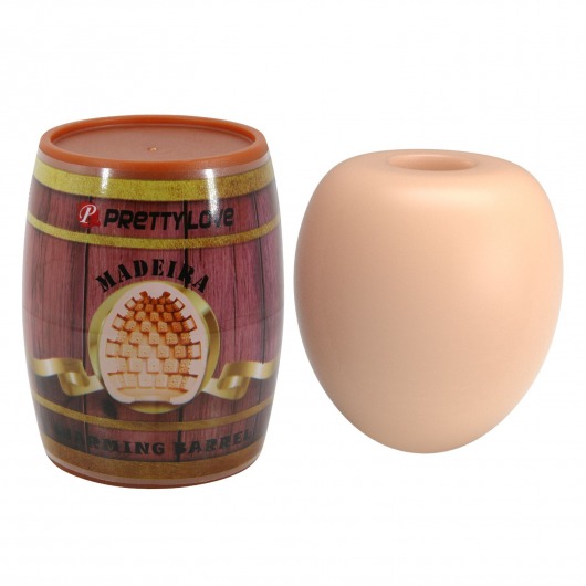 Мастурбатор в футляре-бочке Charming Barrel Madeira - Baile - в Нижнем Тагиле купить с доставкой