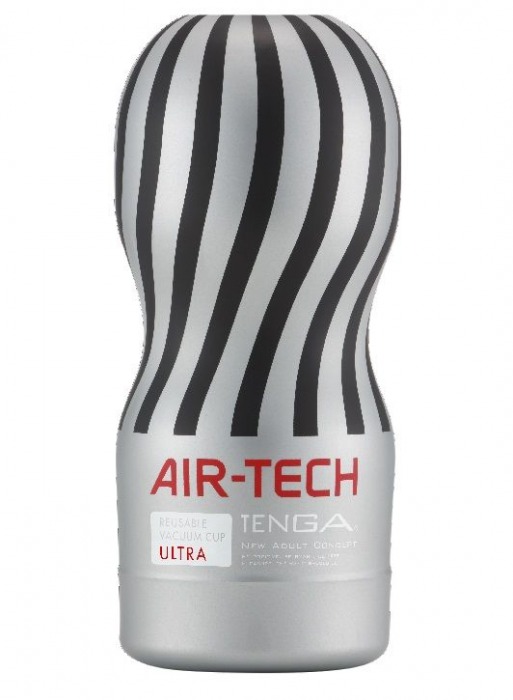 Серый мастурбатор Reusable Vacuum CUP ULTRA - Tenga - в Нижнем Тагиле купить с доставкой