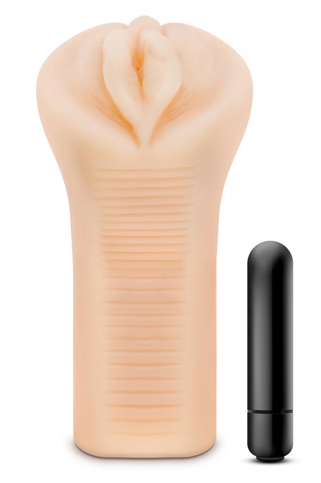 Мастурбатор-вагина Soft   Wet Veronika Realistic Beige Masturbator - Blush Novelties - в Нижнем Тагиле купить с доставкой