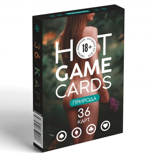 Игральные карты Hot Game Cards «Природа» - Сима-Ленд - купить с доставкой в Нижнем Тагиле