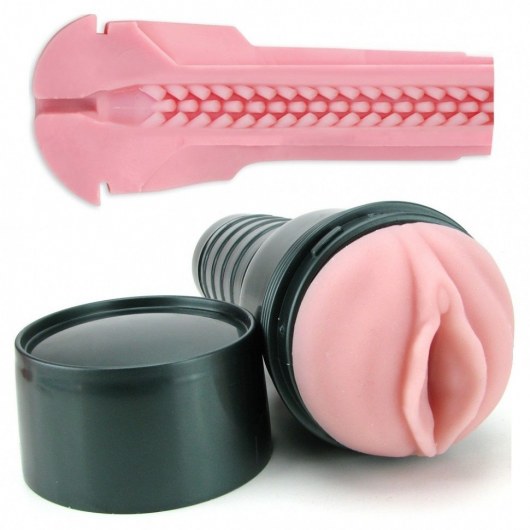 Мастурбатор-вагина Fleshlight - Vibro Pink Lady Touch с вибрацией - Fleshlight - в Нижнем Тагиле купить с доставкой