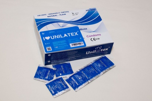 Классические презервативы Unilatex Natural Plain - 144 шт. - Unilatex - купить с доставкой в Нижнем Тагиле