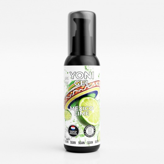 Лубрикант для орального секса SGAN со вкусом мексиканского лайма - 100 мл. - SGAN - купить с доставкой в Нижнем Тагиле