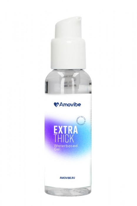 Гель на водной основе Extra Thick - 100 мл. - Amovibe - купить с доставкой в Нижнем Тагиле