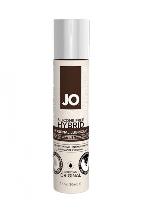Водно-масляный лубрикант JO Silicon free Hybrid Lubricant ORIGINAL- 30 мл. - System JO - купить с доставкой в Нижнем Тагиле