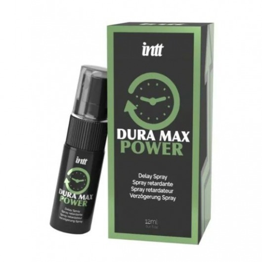 Пролонгирующий спрей Dura Max - 12 мл. - INTT - купить с доставкой в Нижнем Тагиле