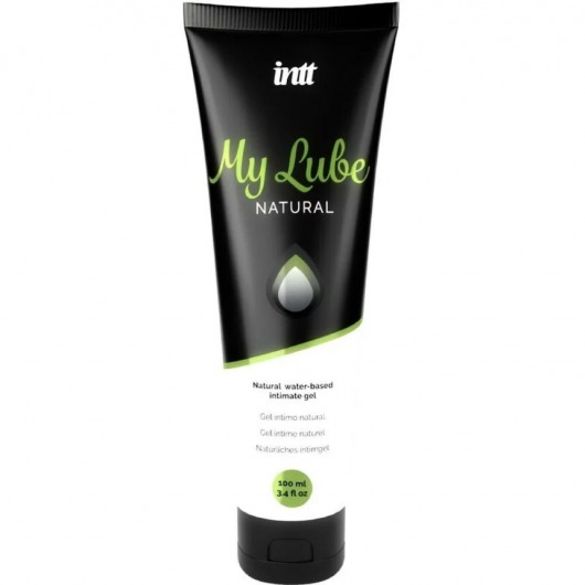 Увлажняющий гель-лубрикант на водной основе  для тела My Lube Natural - 100 мл. - INTT - купить с доставкой в Нижнем Тагиле