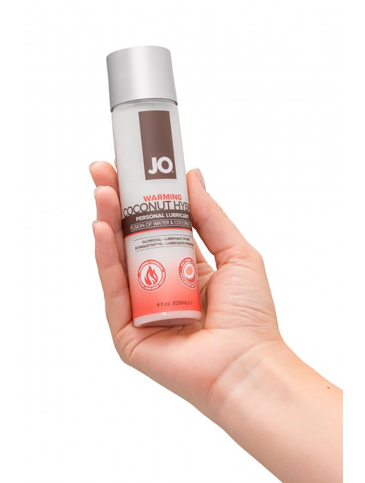 Водно-масляный лубрикант с разогревающим эффектом Hybrid Lubricant WARMING - 120 мл. - System JO - купить с доставкой в Нижнем Тагиле