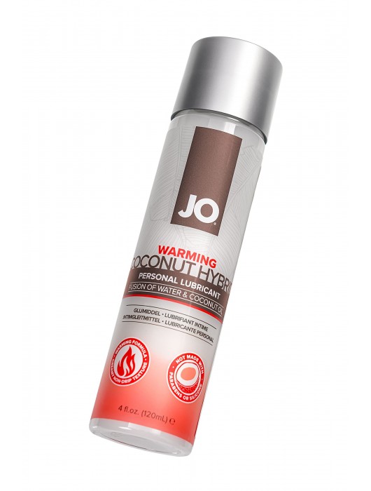 Водно-масляный лубрикант с разогревающим эффектом Hybrid Lubricant WARMING - 120 мл. - System JO - купить с доставкой в Нижнем Тагиле