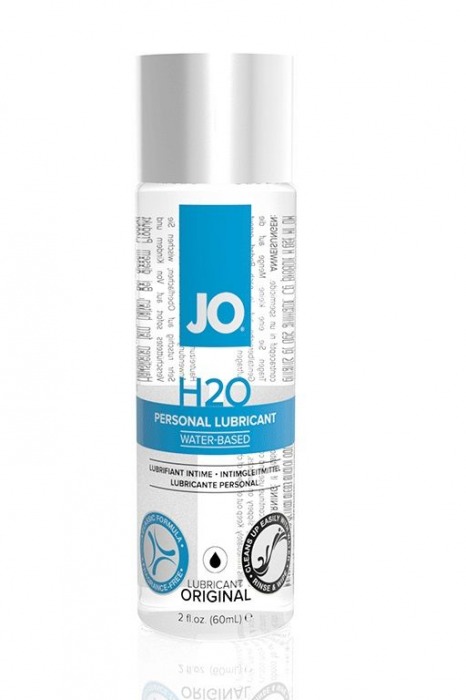 Нейтральный лубрикант на водной основе JO Personal Lubricant H2O - 60 мл. - System JO - купить с доставкой в Нижнем Тагиле