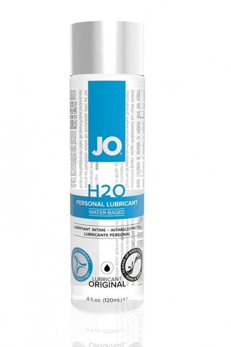 Нейтральный лубрикант на водной основе JO Personal Lubricant H2O - 120 мл. - System JO - купить с доставкой в Нижнем Тагиле