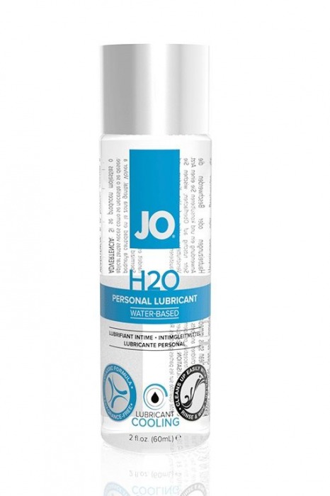 Охлаждающий лубрикант на водной основе JO Personal Lubricant H2O COOLING - 60 мл. - System JO - купить с доставкой в Нижнем Тагиле