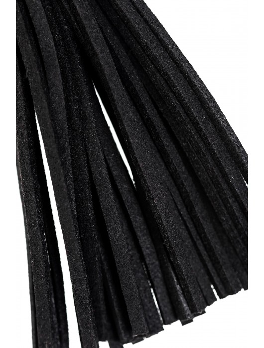 Зажимы на соски «Прищепки» с черными кисточками из замши - Pecado - купить с доставкой в Нижнем Тагиле