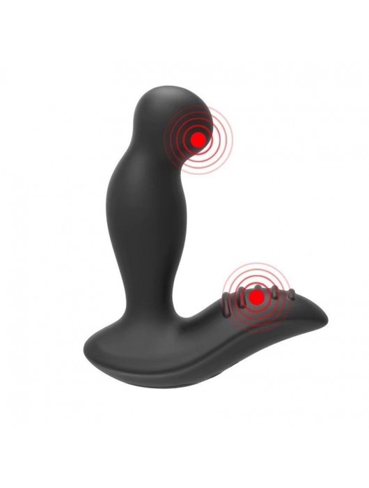 Черный вибромассажер простаты 3,5’’ P-spot Massager - 12,5 см. - Erokay - в Нижнем Тагиле купить с доставкой