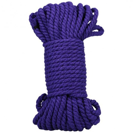 Фиолетовая верёвка для связывания и фиксации Bind Tie - 15,24 м. - Doc Johnson - купить с доставкой в Нижнем Тагиле