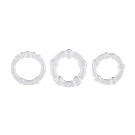 Набор из 3 эрекционных колец Erection Rings Set - Selopa - в Нижнем Тагиле купить с доставкой