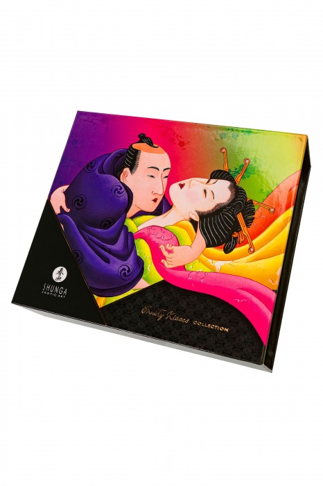 Подарочный набор Fruity Kisses из 3 предметов - Shunga - купить с доставкой в Нижнем Тагиле