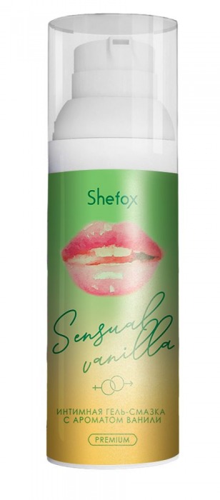 Интимная гель-смазка Shefox Premium «Чувственная ваниль» - 50 мл. - Shefox - купить с доставкой в Нижнем Тагиле