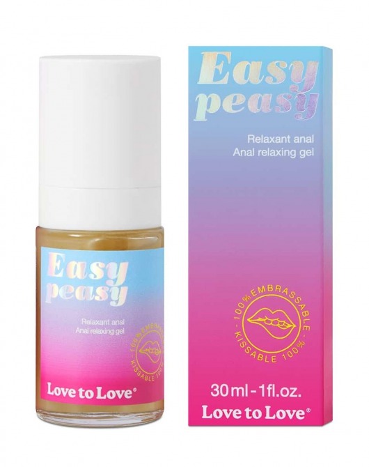 Анальный расслабляющий гель Easy Peasy - 30 мл. - Love to Love - купить с доставкой в Нижнем Тагиле