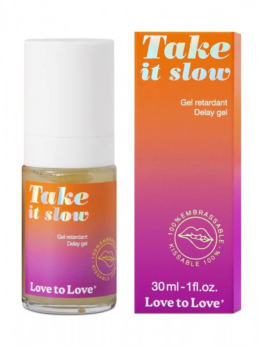 Пролонгирующий гель для мужчин Take It Slow - 30 мл. - Love to Love - купить с доставкой в Нижнем Тагиле