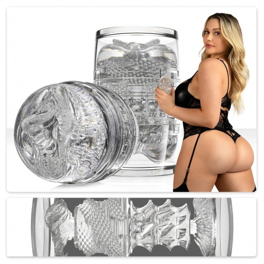 Прозрачный двусторонний мастурбатор Fleshlight Quickshot Mia Malkova - Fleshlight - в Нижнем Тагиле купить с доставкой