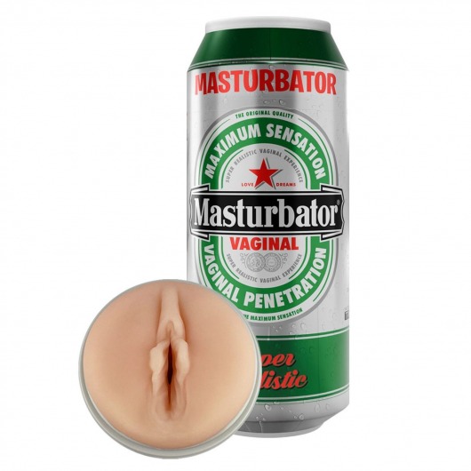 Мастурбатор-вагина Heineken Vagina II - Adrien Lastic - в Нижнем Тагиле купить с доставкой