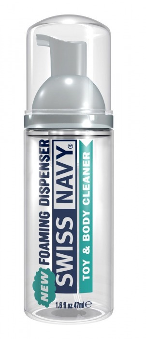 Очищающая пенка для игрушек и тела Toy   Body Cleaner Foamer - 47 мл. - Swiss navy - купить с доставкой в Нижнем Тагиле