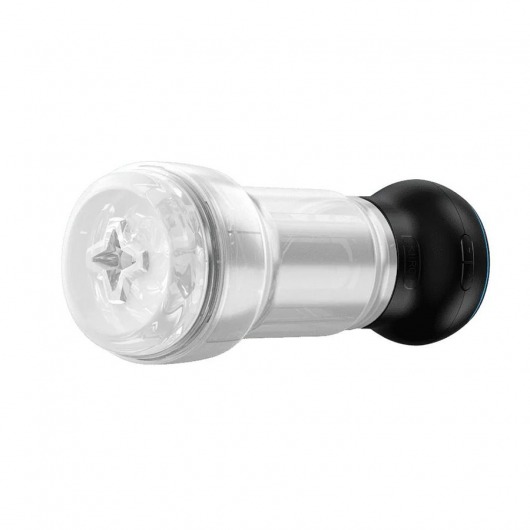 Набор PowerBlow   Feel Pocket Stroker Crystal: мастурбатор и интерактивная насадка - Kiiroo - в Нижнем Тагиле купить с доставкой