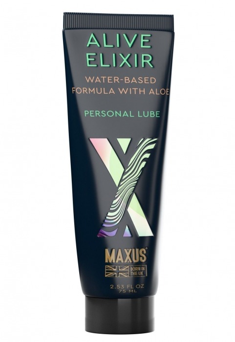 Интимный гель на водной основе MAXUS Alive Elixir - 75 мл. - Maxus - купить с доставкой в Нижнем Тагиле