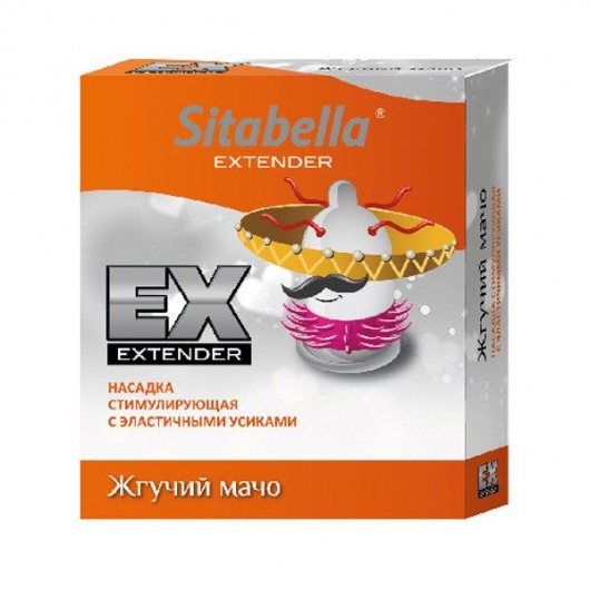 Стимулирующая насадка Sitabella Extender  Жгучий мачо - Sitabella - купить с доставкой в Нижнем Тагиле