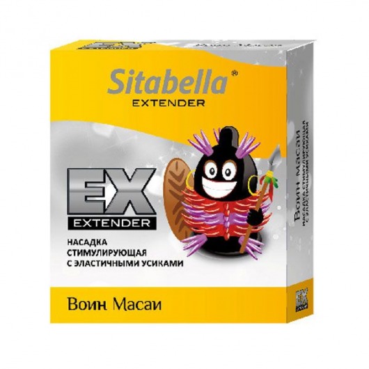Стимулирующая насадка Sitabella Extender  Воин Масаи - Sitabella - купить с доставкой в Нижнем Тагиле