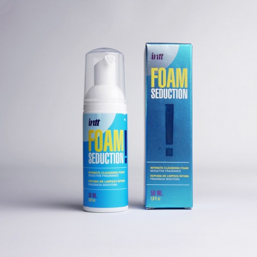Очищающая пенка для тела Foam Seduction - 50 мл. - INTT - купить с доставкой в Нижнем Тагиле