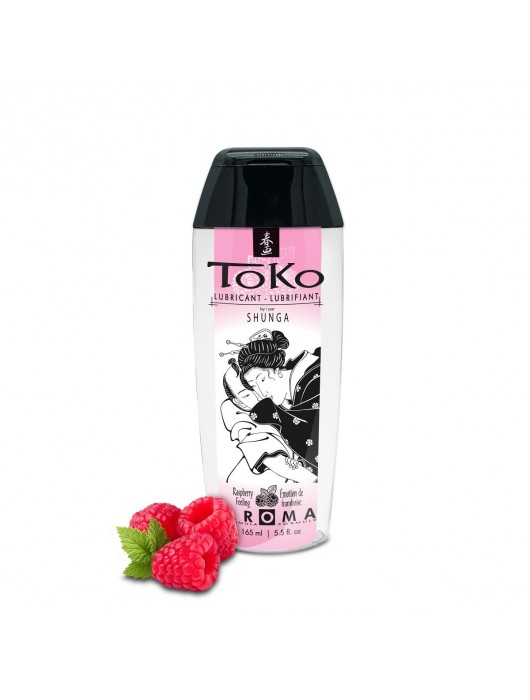 Интимная смазка TOKO Aroma Raspberry Feeling с ароматом малины - 165 мл. - Shunga - купить с доставкой в Нижнем Тагиле