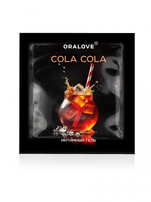 Саше съедобной оральной смазки OraLove с ароматом колы - 3 гр. - Биоритм - купить с доставкой в Нижнем Тагиле