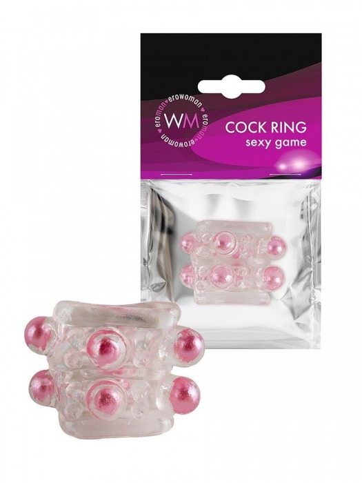 Прозрачная насадка на пенис с цветными шариками - Erowoman-Eroman - в Нижнем Тагиле купить с доставкой