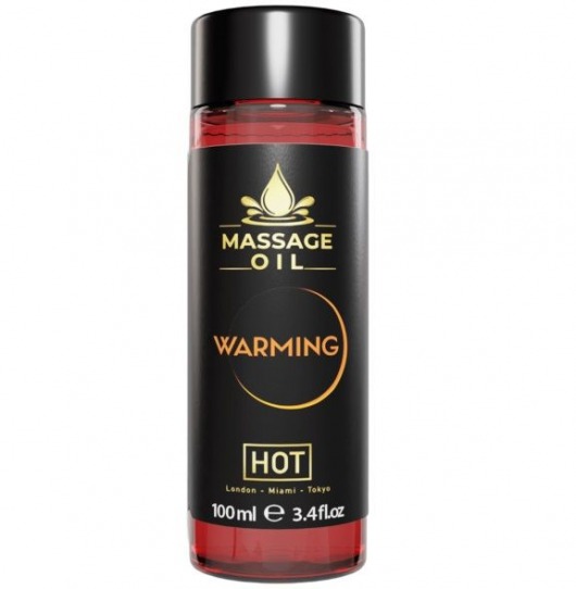 Массажное масло с согревающим эффектом Massage Oil Warming - 100 мл. - HOT - купить с доставкой в Нижнем Тагиле