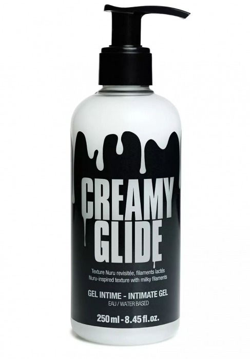 Лубрикант на водной основе Creamy Glide с консистенцией спермы - 250 мл. - Strap-on-me - купить с доставкой в Нижнем Тагиле