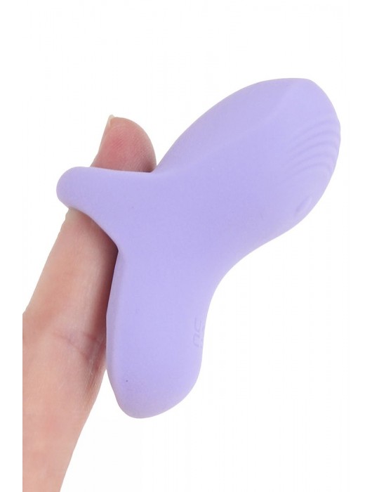 Сиреневый сенсорный вибромассажёр на палец Fuzu Sensa - Fuzu