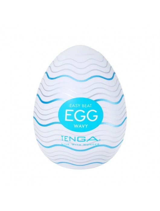 Мастурбатор-яйцо Tenga Egg Wavy - Tenga - в Нижнем Тагиле купить с доставкой