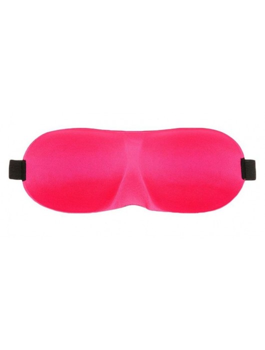 Розовая глухая маска на резинке - Sitabella - купить с доставкой в Нижнем Тагиле