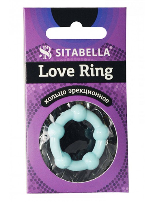 Цветное эрекционное кольцо Love Ring с бусинами - Sitabella - в Нижнем Тагиле купить с доставкой