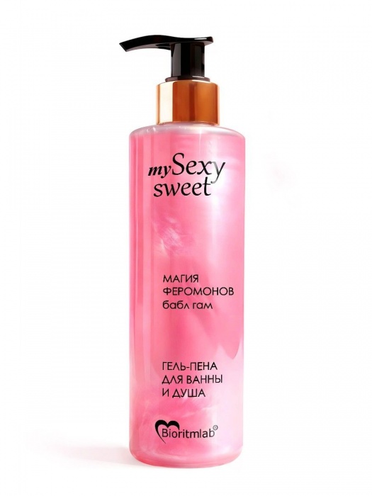 Гель-пена для ванны и душа Sexy Sweet с феромонами и ароматом бабл-гам - 200 мл. -  - Магазин феромонов в Нижнем Тагиле