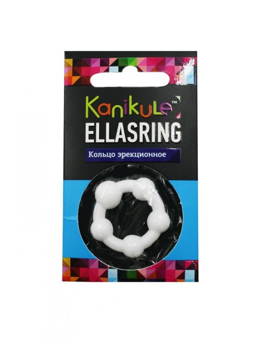 Цветное эрекционное кольцо с шариками Ellasring - Sitabella - в Нижнем Тагиле купить с доставкой