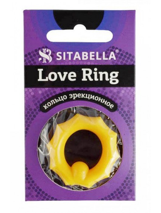 Цветное эрекционное кольцо Love Ring - Sitabella - в Нижнем Тагиле купить с доставкой
