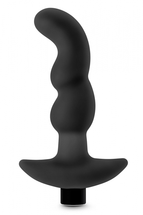 Черный вибромассажер простаты Prostate Massager 03 - 15,2 см. - Blush Novelties - в Нижнем Тагиле купить с доставкой