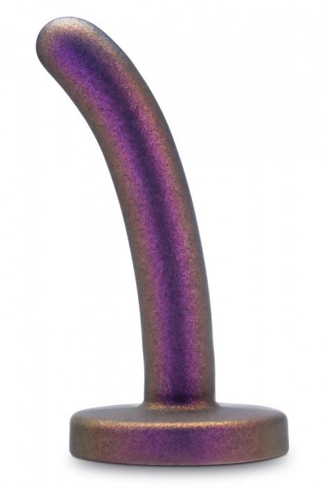 Фиолетовая насадка с гладкой поверхностью Surrender 4.75 Inch Beginner Pegging Dildo - 12 см. - Blush Novelties - купить с доставкой в Нижнем Тагиле