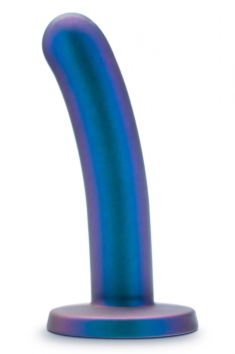 Синяя насадка с гладкой поверхностью Surrender 5.75 Inch Intermediate Pegging Dildo - 14,6 см. - Blush Novelties - купить с доставкой в Нижнем Тагиле